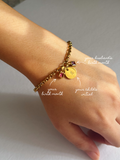 Square Birthstone Bracelet