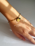 Square Birthstone Bracelet