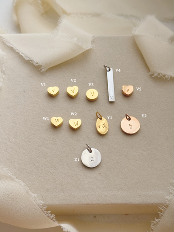 Slightly Imperfect Sale - Letter V, W, Y, Z