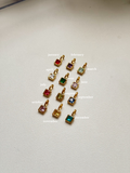 Square Birthstone Bracelet