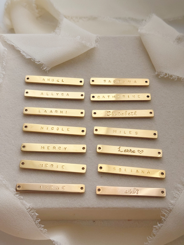 Slightly Imperfect Sale - NAMES