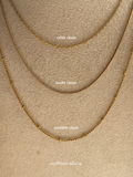 Square Birthstone Necklace