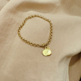 Custom Heart Dangle Bracelet (LOVE NOTE COLLECTION)