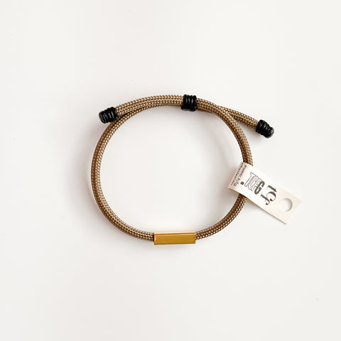 Unite Cord Bracelet "Khaki"