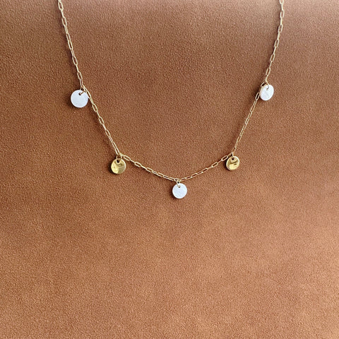 Kiva Mother of Pearl Necklace
