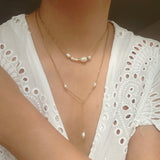 Selah Asymmetric Pearl Necklace