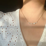 Selah Asymmetric Pearl Necklace