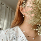Tali Threader Pearl Earrings