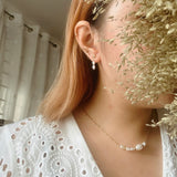 Kaili Dangle Pearl Earrings
