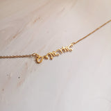 PRE-ORDER ~ Minutiae Name Necklace (BUY ONE GET ONE)