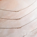 PRE-ORDER ~ Minutiae Name Necklace (BUY ONE GET ONE)